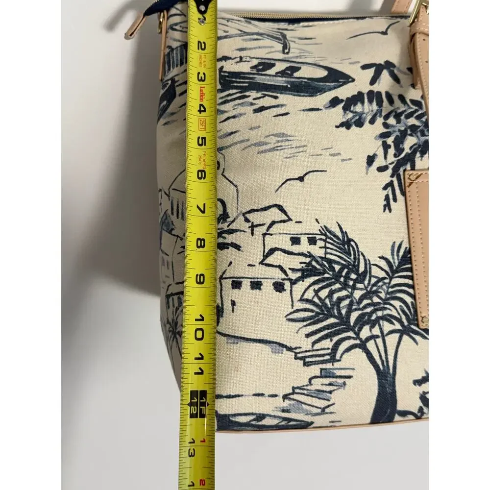 Spartina 449 Seascape Voyager Duffle Bag NWT Retired Print